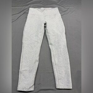 Lululemon Women’s Wunder Lounge Pant 28" Heathered Core Medium Grey Size 10